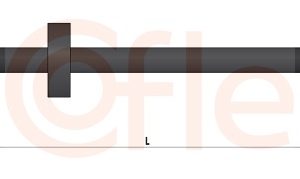 Furtun frana FIAT DOBLO Cargo (263_) 1.3 D Multijet (263WXU1A, 263ZXU1A, 263WYB1A, 263ZYB1A) diesel 95 cai COFLE 92.BH.FI074