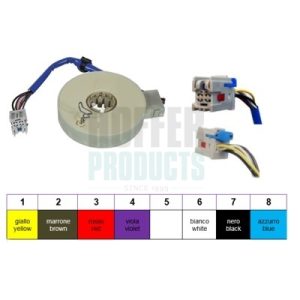Senzor unghi bracaj FIAT PANDA (169_) 1.2 (169AXF2A, 169AXF1A) benzina 69 cai HOFFER 93054