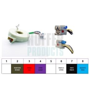 Senzor unghi bracaj FIAT PANDA (169_) 1.2 4x4 (169.AXB2A) benzina 60 cai MEAT DORIA 93060
