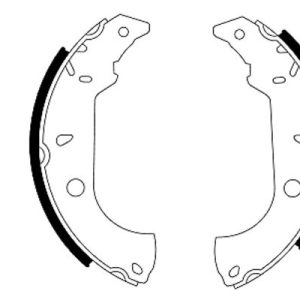 Set saboti frana FIAT TIPO (160_) 1.8 i.e. benzina 90 cai TEXTAR 91037000