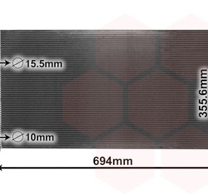 Condensator climatizare FIAT 500X (334_) 1.3 D Multijet (334AXH1A) diesel 95 cai VAN WEZEL 17015701