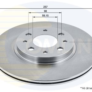 Disc frana FIAT TIPO (160_) 1.8 i.e. (160.AY) benzina 105 cai COMLINE ADC1803V