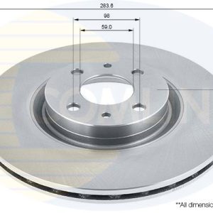 Disc frana FIAT CROMA (154_) 2500 V6 benzina 162 cai COMLINE ADC1811V