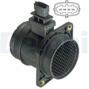 Senzor debit aer FIAT PANDA Caseta/ Hatchback (169_) 1.3 D Multijet diesel 75 cai DELPHI AF10403-12B1