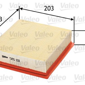 Filtru aer FIAT DOBLO Cargo (263_) 1.4 Natural Power Benzina/Gaz metan (GNC) 120 cai VALEO 585101
