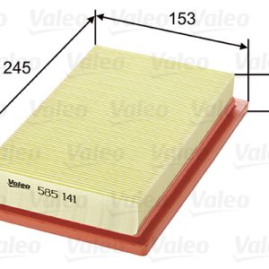 Filtru aer FIAT PANDA (141_) 900 benzina 40 cai VALEO 585141