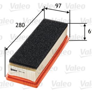 Filtru aer FIAT 500 (312_) 1.2 (312AXA1A) benzina 69 cai VALEO 585181