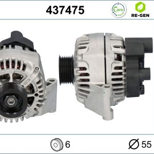Alternator FIAT 500 C (312_) 1.3 D Multijet (312CXB1A) diesel 75 cai VALEO 437475