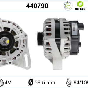 Alternator FIAT 500 (312_) 1.2 (312AXA1A) benzina 69 cai VALEO 440790
