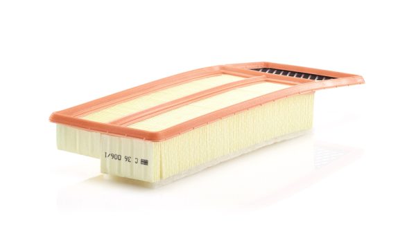 Filtru aer FIAT 500L (351_, 352_) 1.3 D Multijet (199.LYM11, 199.LYM1A) diesel 95 cai MANN-FILTER C 36 006/1