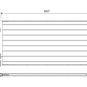 Condensator climatizare FIAT DOBLO Cargo (263_) 1.3 D Multijet (263WXU1A, 263ZXU1A, 263WYB1A, 263ZYB1A) diesel 95 cai VALEO 814377