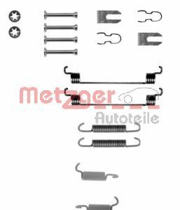 Set accesorii sabot de frana FIAT 500 (312_) 1.4 Turbo (312AXD1A) benzina 137 cai METZGER 105-0783