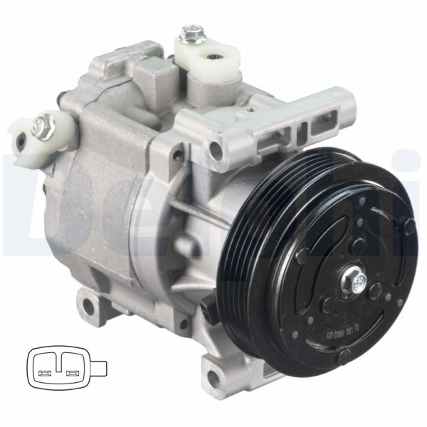 Compresor climatizare FIAT 500 (312_) 0.9 (312AXG1A, 312.AXG11) benzina 86 cai DELPHI CS20403