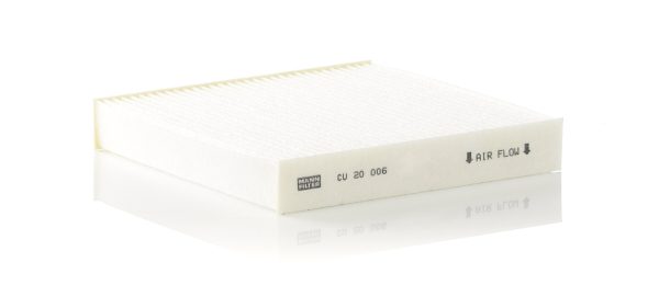 Filtru polen FIAT 500 (312_) 0.9 (312AXG1A, 312.AXG11) benzina 86 cai MANN-FILTER CU 20 006