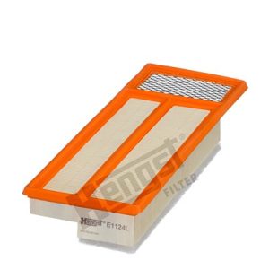 Filtru aer FIAT 500 (312_) 1.3 D Multijet (312AXE1A) diesel 95 cai HENGST FILTER E1124L