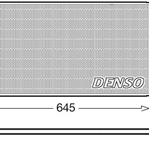 Condensator climatizare FIAT 500X (334_) 1.6 (334AXE1A) benzina 110 cai DENSO DCN06020