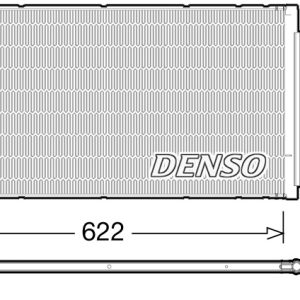 Condensator climatizare FIAT 500L (351_, 352_) 0.9 Natural Power (199LYC1B) Benzina/Gaz metan (GNC) 80 cai DENSO DCN09044