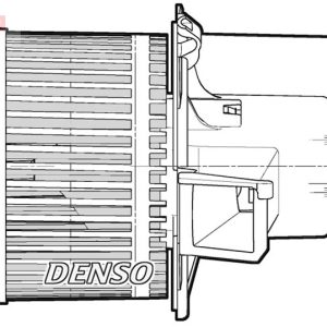 Ventilator habitaclu FIAT PANDA (169_) 1.2 (169.AXB11, 169.AXB1A) benzina 60 cai DENSO DEA09060