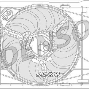 Ventilator radiator FIAT PANDA (312_, 319_) 1.2 (312PXA1A) benzina 69 cai DENSO DER09051
