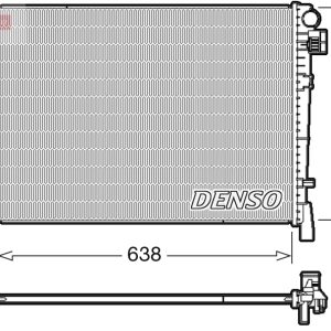 Radiator racire motor FIAT FREEMONT (345_) 2.0 JTD 4x4 diesel 170 cai DENSO DRM09054