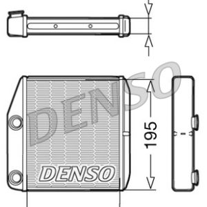 Schimbator caldura incalzire habitaclu FIAT QUBO (225_) 1.3 D Multijet (225AXE1A, 225CXE1A, 225AXH1A, 225AXL1A,... diesel 95 cai DENSO DRR09075