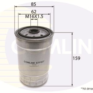 Filtru combustibil FIAT ARGENTA (132_) 2500 Diesel diesel 72 cai COMLINE EFF007