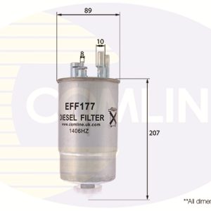 Filtru combustibil FIAT DOBLO Cargo (263_) 1.3 D Multijet diesel 75 cai COMLINE EFF177