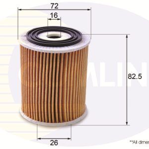Filtru ulei FIAT TIPO combi (356_, 357_) 1.6 (356WXE11) benzina 110 cai COMLINE EOF167