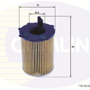 Filtru ulei FIAT 500L (351_, 352_) 0.9 (199LYC1B) benzina 105 cai COMLINE EOF247