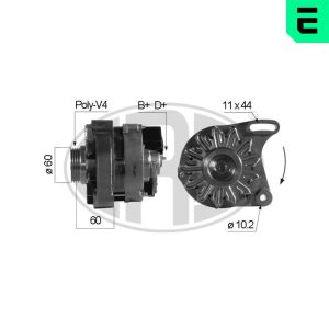 Alternator FIAT PANDA Caseta/ Hatchback (141_) 1.1 4x4 benzina 54 cai ERA 210219A