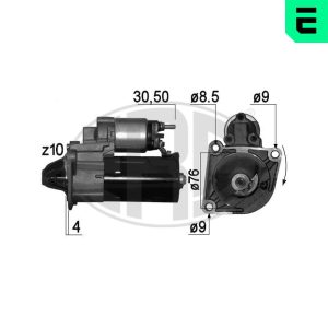 Electromotor FIAT TIPO hatchback (356_, 357_) 1.6 D (356HXG1B, 356HXG11) diesel 120 cai ERA 220819A