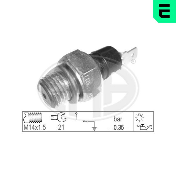 Senzor presiune ulei FIAT 124 (124_) 1500 Special T benzina 80 cai ERA 330000