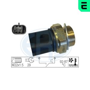Comutator temperatura ventilator radiator FIAT FIORINO Autoutilitara/limuzina spatioasa (146_) 60 1.1 benzina 54 cai ERA 330273