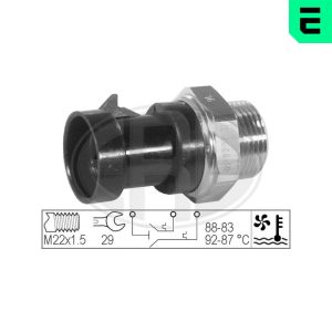 Comutator temperatura ventilator radiator FIAT TIPO (160_) 1.7 D (160.AG) diesel 58 cai ERA 330279
