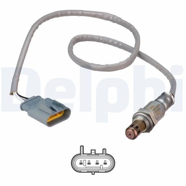 Sonda Lambda FIAT PANDA (312_, 319_) 1.2 (312PXA1A) benzina 69 cai DELPHI ES21073-12B1