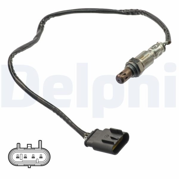 Sonda Lambda FIAT PANDA (312_, 319_) 1.2 (312PXA1A) benzina 69 cai DELPHI ES21076-12B1