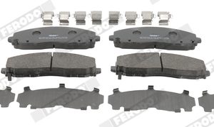 Placute frana FIAT FREEMONT (345_) 2.0 JTD 4x4 diesel 163 cai FERODO FDB4785