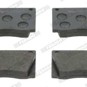 Placute frana FIAT 1500-2300 (118_) 1500 L benzina 75 cai FERODO FDB9