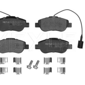 Placute frana FIAT 500 C (312_) 1.2 (312CXA1A, 312AXA1A) benzina 69 cai MEYLE 025 240 7217/W
