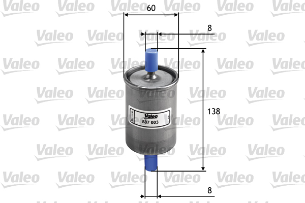 Filtru combustibil FIAT FIORINO Autoutilitara/limuzina spatioasa (146_) 75 i.e. 1.5 benzina 75 cai VALEO 587003