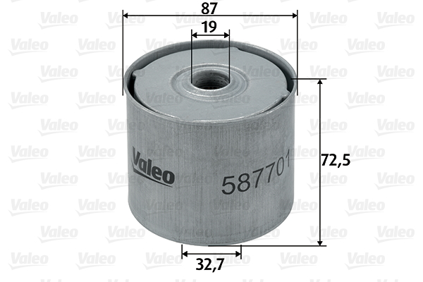 Filtru combustibil FIAT ARGENTA (132_) 2500 Diesel diesel 72 cai VALEO 587701