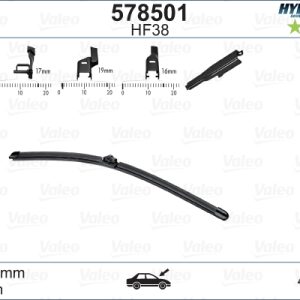 Lamela stergator FIAT PANDA (312_, 319_) 0.9 (312PXG1A) benzina 86 cai VALEO 578501