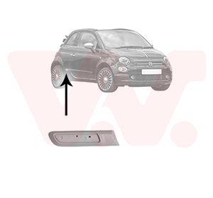 Elemente decorative / protectie panou lateral FIAT 500 C (312_) 0.9 (312AG1A) benzina 86 cai VAN WEZEL 1604430
