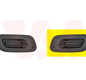 Grila ventilatie bara protectie FIAT PANDA (312_, 319_) 0.9 (312PXN1A, 312PXN11) benzina 80 cai VAN WEZEL 1607591