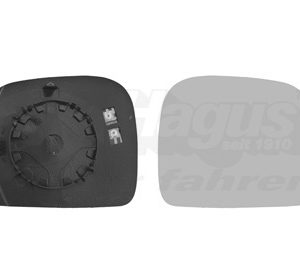 Sticla oglinda retrovizoare exterioara FIAT 500L (351_, 352_) 0.9 (199LYC1B) benzina 105 cai VAN WEZEL 1609838