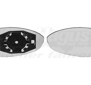 Sticla oglinda retrovizoare exterioara FIAT 500 (312_) 0.9 (312AXN1A) benzina 80 cai VAN WEZEL 1624831