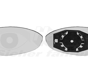 Sticla oglinda retrovizoare exterioara FIAT 500 (312_) 0.9 (312AXM1B) benzina 105 cai VAN WEZEL 1624838