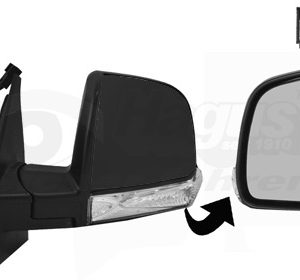 Oglinda exterioara FIAT DOBLO Cargo (263_) 1.3 D Multijet diesel 75 cai VAN WEZEL 1638803