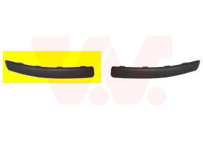 Banda de protectie bara de protectie FIAT PANDA Caseta/ Hatchback (169_) 1.1 (169CXA1A) benzina 54 cai VAN WEZEL 1709582