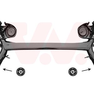 Corp ax FIAT PANDA Caseta/ Hatchback (169_) 1.1 (169CXA1A) benzina 54 cai VAN WEZEL 1709629